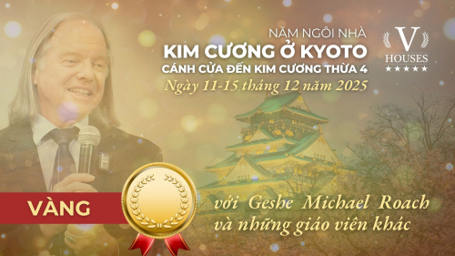 🏯 🏅 Một Viên Kim Cương Tại Kyoto / Cánh Cửa Đến Kim Cương Thừa 4 (VÀNG) 